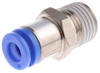 kq2h08-01ns SMC Connector, R 1/8 Male to 8mm Push In 8 mm