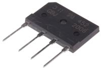 gbj2006-f Diodes Inc Bridge Rectifier, 20A, 600V, 4-Pin