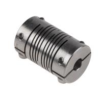 703162020 Huco Beam Coupling, 16mm Outside Diameter, 5mm Bore, 25.4mm Length Coupler