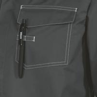 8881216 uvex suXXeed GreenCycle Grey Cotton, Elastane, Polyester Work Shirt, UK 5XL, EU 5XL