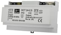 dct2425 Block DCT Linear DIN Rail Power Supply, 230V ac ac Input, 24V dc dc Output, 2.5A Output, 60W
