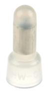 534-907 RS PRO Closed End Splice Connector, Clear, Insulated, Tin 0.5 → 1.5 mm²