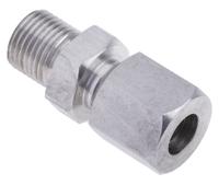 110-4476 RS PRO 1/8 BSP Compression Fitting for Use with Thermocouple or PRT Probe, 1/4in Probe, RoHS Compliant Standard