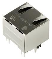 rjhse-5381 Amphenol Communications Solutions RJHS Series Female RJ45 Connector, Through Hole, Cat5e, Tin Plated Copper Alloy