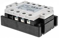 rz3a60a55 Carlo Gavazzi Solid State Relay, 55 A rms Load, Panel Mount, 660 V Load, 50 V dc, 275 V ac Control