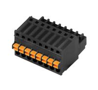 2439670000 Weidmuller, 2.5mm Pitch, 4 Way, Pluggable Terminal Block, Plug, PCB,