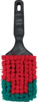 522752 Vikan Soft Bristle Black Scrubbing Brush, 45mm bristle length, Polyester bristle material