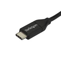 usb2cub2m StarTech.com USB 2.0, Male USB C to Male Micro USB B, 480Mbps, 2m