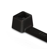 111-05400-t50l-pa66-bk HellermannTyton Cable Tie, 390mm x 4.6 mm, Black Polyamide 6.6 (PA66), Pk-100