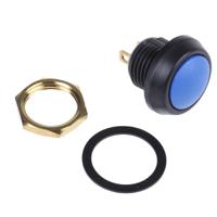 59-516 ITW Switches 59 Series Miniature Push Button Switch, Momentary, Panel Mount, 13.65mm Cutout, SPST, Clear LED, 125V ac,