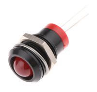 211-982 RS PRO Red Panel Mount Indicator, 2V dc, 12mm Mounting Hole Size
