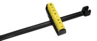 561-06000-wica-act-bk-pa66hirhs-bk HellermannTyton WIC Snap On Cable Markers, Black, 3 → 38mm Cable, 561-06000 WICA-ACT-BK-PA66HIRHS-BK