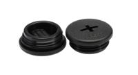 hpp11-bk080 Alpha Wire Blanking Plug, PG11, Plastic, 22mm Diameter, Threaded