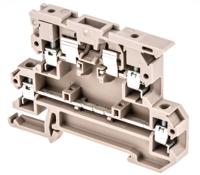 9532440000 Weidmuller SAK Series Beige Fused DIN Rail Terminal, 0.5 → 4mm², Double-Level, Screw Termination, Fused