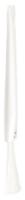 5551305 Vikan Soft Bristle White Scrubbing Brush, 57mm bristle length, Polyester bristle material
