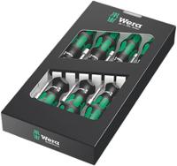 05029510001 Wera Hexagon Nut Driver Set, 5 mm, 5.5 mm, 6 mm, 7 mm, 8 mm, 10 mm, 13 mm Tip, 90 mm Overall