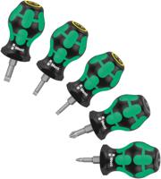 05008871001 Wera 335, 335 PZ Slotted Stubby Screwdriver Set, 5-Piece