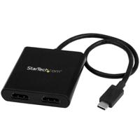 mstcdp122hd StarTech.com USB C to HDMI Adapter, USB 3.1, 2 Supported Display(s) - 4K @ 30Hz
