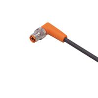 evc347 ifm electronic Male 3 way M8 to Female 4 way M12 Communication Cable, 2 m