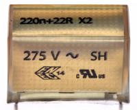 p409cp224m275ah220 KEMET P409 Paper Capacitor, 275V ac, ±20%, 220nF, Through Hole
