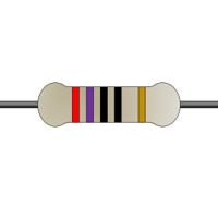 cfr-50jt-52-270r Yageo 270Ω Carbon Film Fixed Resistor 1/2W 5% CFR-50JT-52-270R