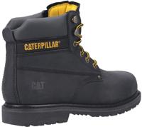 p724621 CAT P724621 Black Steel Toe Capped Unisex Safety Boots, UK 11, EU 45