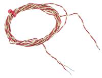 847-9693 RS PRO Type K Exposed Junction Thermocouple 2m Length, 7/0.2mm Diameter → +250°C