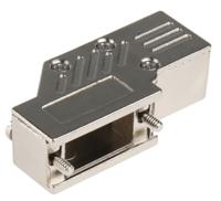 mhdcmr09-ulp MH Connectors MHDCMR Series Zinc Right Angle D Sub Backshell, 9 Way, Strain Relief