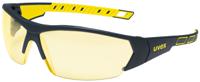 9194365 uvex i-Works Anti-Mist UV Safety Glasses, Amber PC Lens