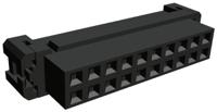 1-111626-9 TE Connectivity 20-Way IDC Connector Socket for Cable Mount, 2-Row
