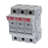 chm3diu Eaton 30A Fuse Holder for 10 x 38mm Fuse, 3P, 690V
