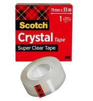 crystal 3M 600 Clear Scotch Crystal Office Tape 19mm x 33m