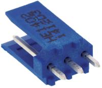 281695-3 TE Connectivity AMPMODU HE14 Series Straight Through Hole PCB Header, 3 Contact(s), 2.54 mm Pitch, 1 Row, Shrouded