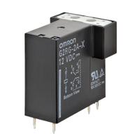 g2rg-2a-x-dc12 Omron PCB Mount Non-Latching Relay, 12V dc Coil, 10A Switching Current, DPST