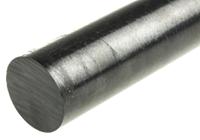 325-7158 RS PRO Black Polyphenylene Sulphide (PPS) Rod, 500mm x 30mm Diameter