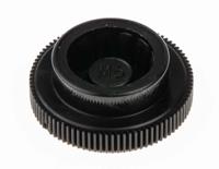 771-689 RS PRO Black Knurled Clamping Knob, M6, Unthreaded Hole