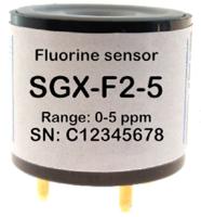 sgx-f2-5 SGX Sensors SGX-F2-5, Fluorine Gas Sensor IC for Air Quality Monitors