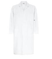 dk11swhi Alsico White White Lab Coat, L
