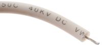 392297-wh005 Alpha Wire Hook-up Wire Silicone Series White 0.33 mm² Hook Up Wire, 22 AWG, 7/0.25 mm, 30m, Silicone Rubber
