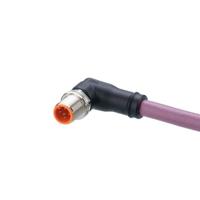 evc945 ifm electronic Male 1 way M12 to Unterminated Sensor Actuator Cable, 2 m