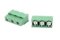 282844-3 TE Connectivity Buchanan Series PCB Terminal Block, 3-Contact, 7.5mm Pitch, Through Hole Mount, 1-Row, Screw Termination