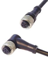 lc05fbr-pvc Sensata / Cynergy3 4 way M12 to Sensor Actuator Cable, 10 m