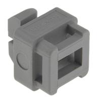 3842555182 Bosch Rexroth Cable Bracket, 8mm GrooveSlot 40 mm, 45 mm, 50 mm, 60 mm, 80 mm, 90 mm, PA 27mm Internal Width 27mm