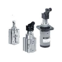 rsdqb32tf-20dz SMC Pneumatic Compact Cylinder - 32 mm Bore, 20 mm RSDQ Series, Double Acting Acting