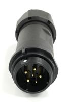 304-671 RS PRO Industrial Circular Connector, 6 Contacts, In-Line, SP21 Connector, Socket, Male, IP68, SP2111C Series