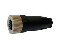 31301 Sunnex Equipment AB Industrial Circular Connector, 4 Contacts, Bracket, M12 Connector, Plug, Male, IP68, ELARA Series