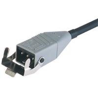 931300055-stas-3-k-075-si-1m Hirschmann 3P+PE Plug to Unterminated Power Cord, 1mST