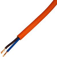 492-042 RS PRO 3182Y 1.5 mm² 2 Core Power Cable, H05VV-F, Orange PVC, 100m