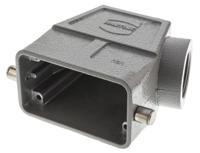 09300100542 HARTING Han B Heavy Duty Power Connector Hood, Side Entry