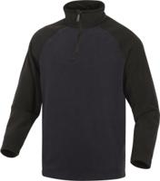 almamngt Delta Plus ALMA Black/Navy Polyester Fleece Jacket L